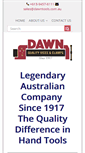 Mobile Screenshot of dawntools.com.au
